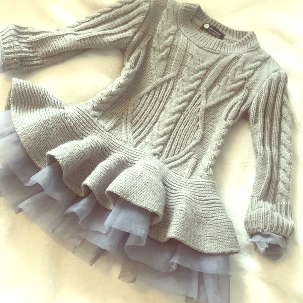 🌸Beautiful grey and Blue Dress🌸